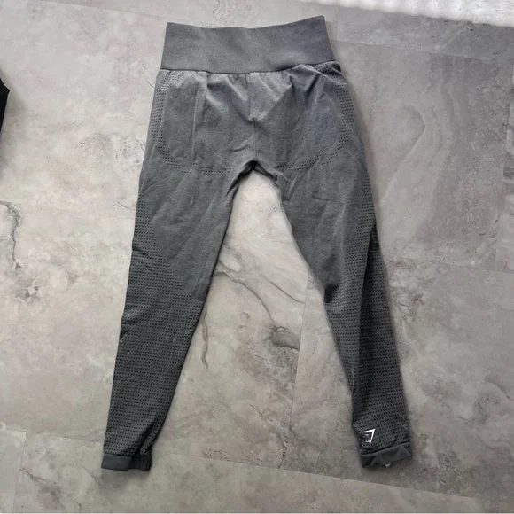GYMSHARK Vital 2.0 seamless leggings gray marl - Picture 2 of 5